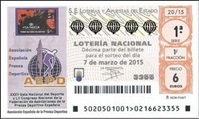La Nucia Loteria Decimo 2015