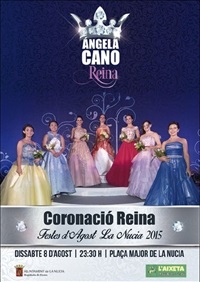 La Nucia cartel Coronacio 2015