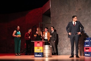 En "Misántropo" participan 8 actores de Gaudint Teatre del IES La Nucía