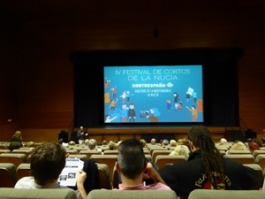 Más de 500 espectadores han pasado por este IV Festival de Cortos de La Nucía