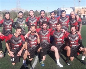 Equipo de Carpintería Vimar, campeones de liga