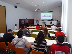 El Taller se desarrolló ayer por la tarde en la Seu Universitària