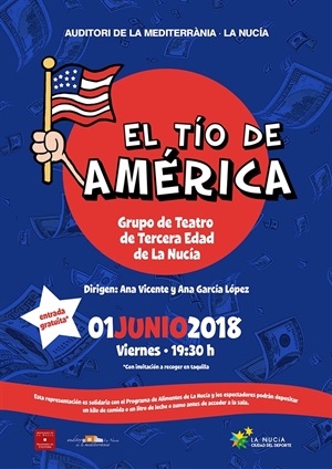 Cartel del estreno de la obra de teatro