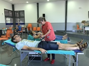 La Nucía fue solidaria un mes más, superando la media de 30 donantes