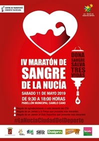 La Nucia Cartel Maraton Sangre Mayo 2019