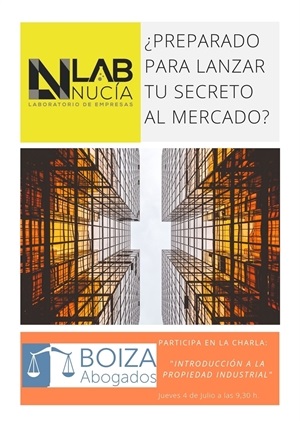 Esta charla tendrá lugar el jueves 4 de julio a las 9 horas