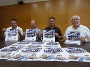 Alejandro Álvarez, Radikal Dars, Antonio López de Khalena Sport Management, Sergio Villalba, concejal de La Nucía y Bernabé Cano, alcalde de La Nucía.