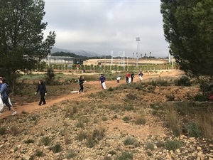 Se recorrió el sendero de la Ruta de dos kilómetros del entorno del Estadi Olímpic