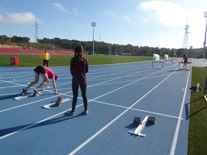 Jóvenes deportistas nucieros pudieron entrenar en las instalaciones de forma gratuita