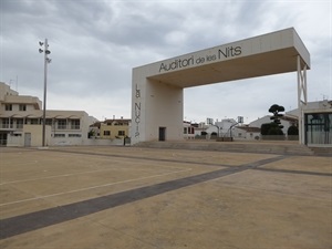La gran superficie de esta plaza hace que se pueda cumplir la normativa de distanciamiento