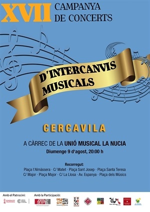 La Cercavila de Aniversari será este domingo 9 de agosto
