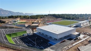 Pabellón Muxiara y Estadi Olímpic, ejemplos de arquitectura deportiva de vanguardia en La Nucía