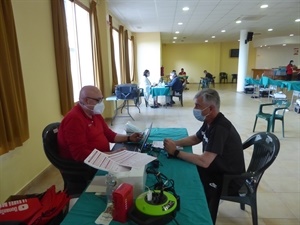 El Centro de Transfusión C.V. se desplazó a La Nucía por décima vez en 2021