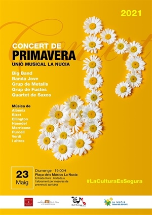 Cartel del Concert de Primavera de la Unió Musical