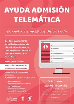 Es el segundo año que se presta este "servicio de ayuda telemática"