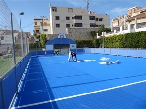 La pista deportiva podrá ser utilizada a partir de mañana