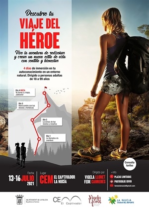 Cartel del Campus "El Viaje del Héroe"