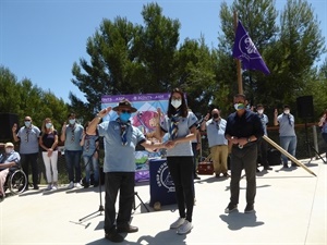 Elena Cabezas, pta. Scouts España, fue nombrada miembro de honor del Grup Scout La Nucía