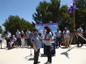 El Grup Scout La Nucía recibió la pañoleta de ASDE