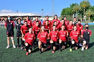 El femenino del CF La Nucía ha hecho una temporada casi perfecta y sigue imbatido