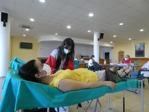 20 solidari@s donaron sangre ayer en La Nucía