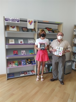 La Biblioteca Municipal de l'Auditori también tiene su biblioteca de colores