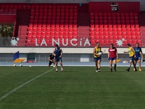 Durante 10 días la selección rusa entrenará en el Estadi Olímpic