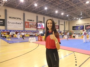 Adriana Cerezo volvió a competir en La Nucía, donde ya fue campeona cadete en 2017