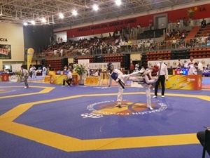 Casi 700 deportistas participaron en este Campeonato de Taekwondo