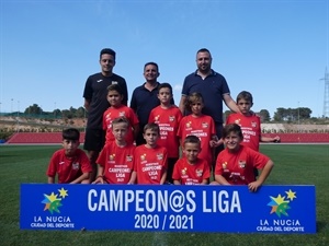 El Prebenjamín del CF La Nucía también ha logrado el campeonato liguero