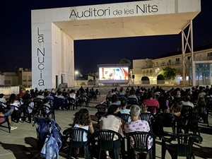 3.000 personas han disfrutado del cine al aire libre este verano