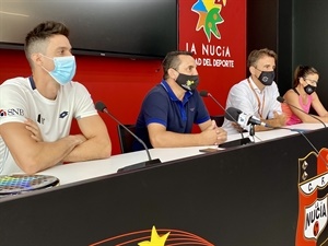 Rueda de prensa TAU Cerámica La Nucía Challenger.