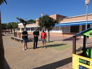 Patio del Colegio Sant Rafel de La Nucía