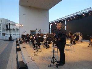 Juan José Ivorra, pte. Unió La Nucia, presentó el concierto